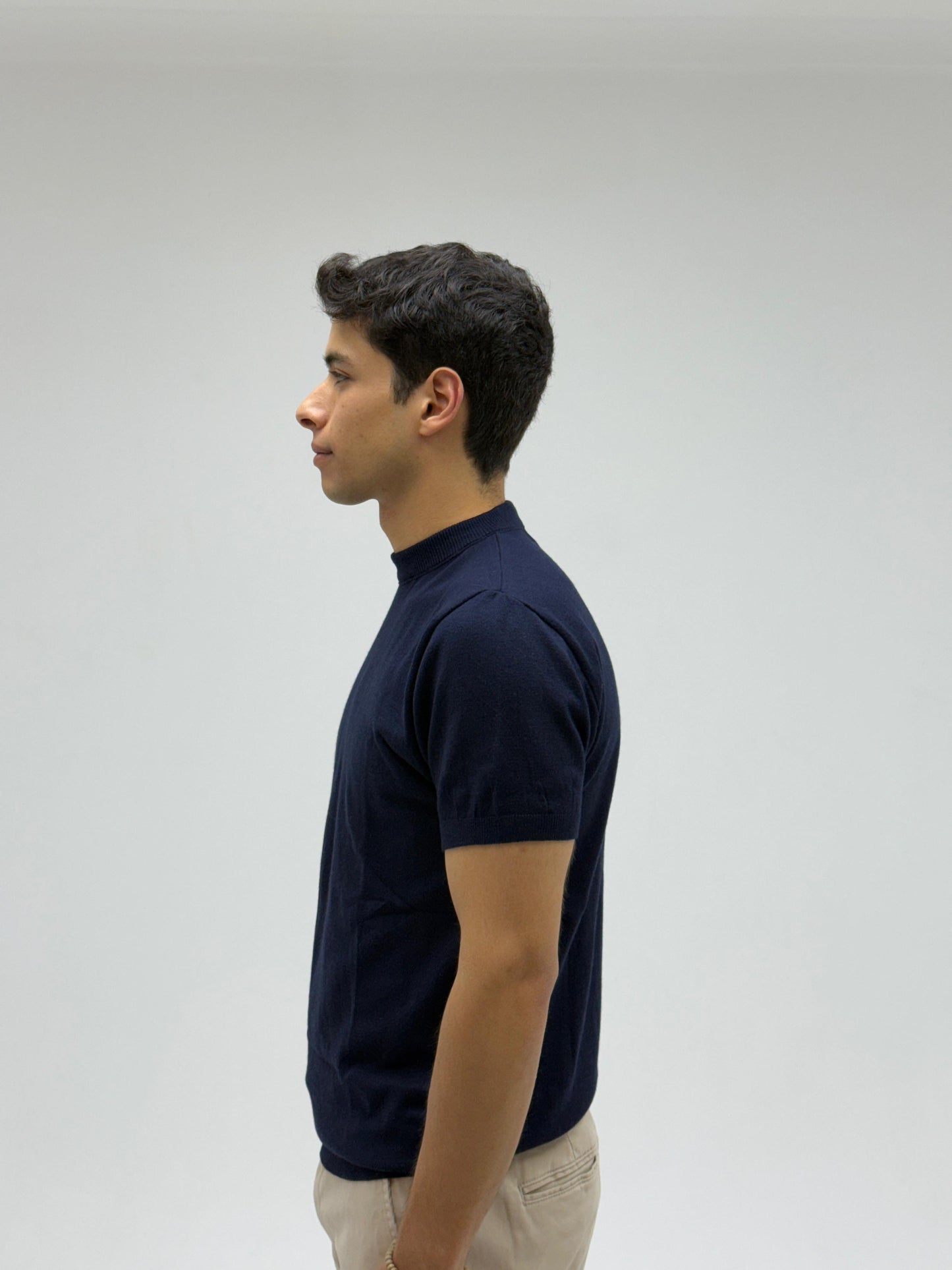 Men knit t-shirt