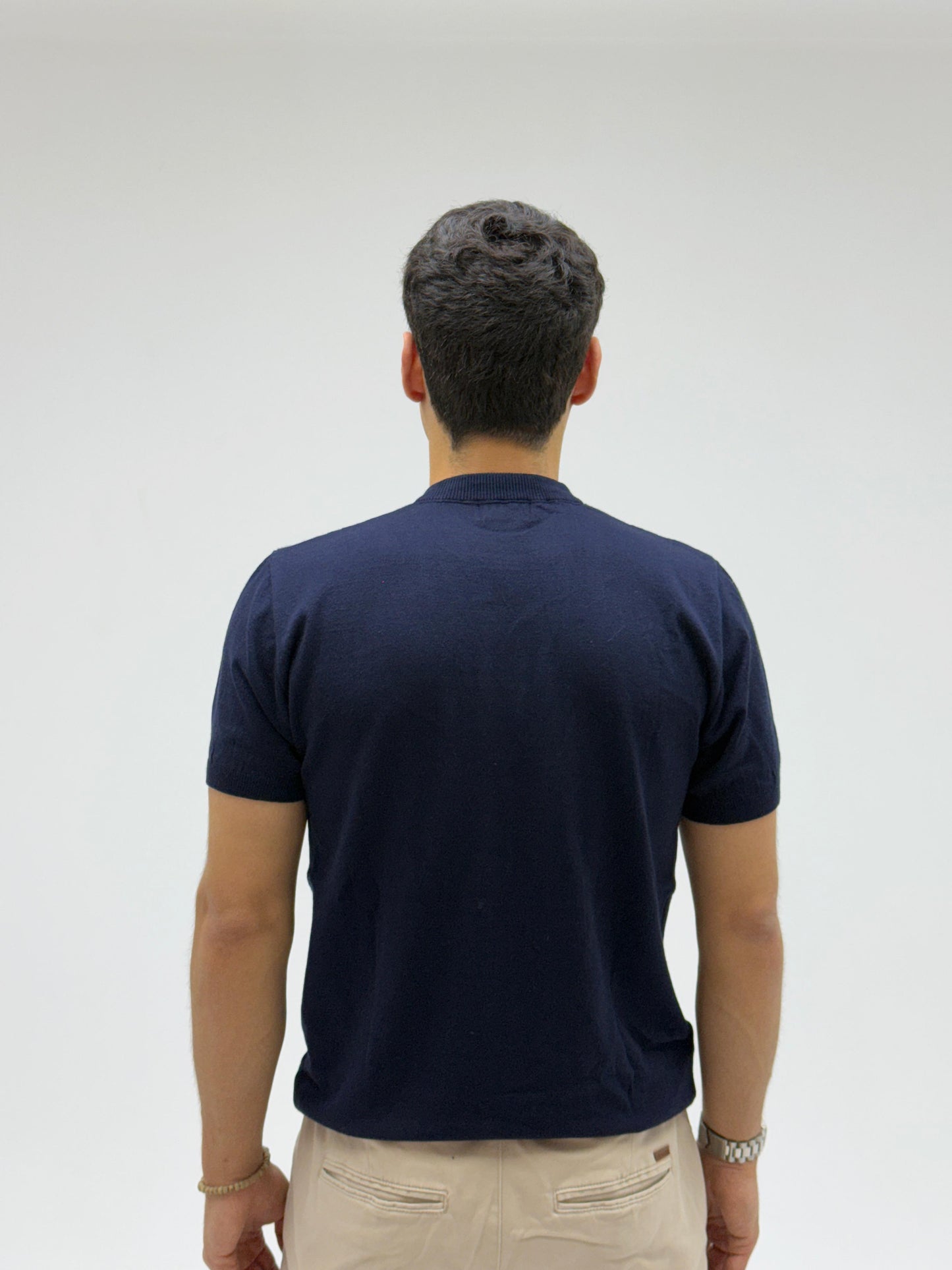 Men knit t-shirt
