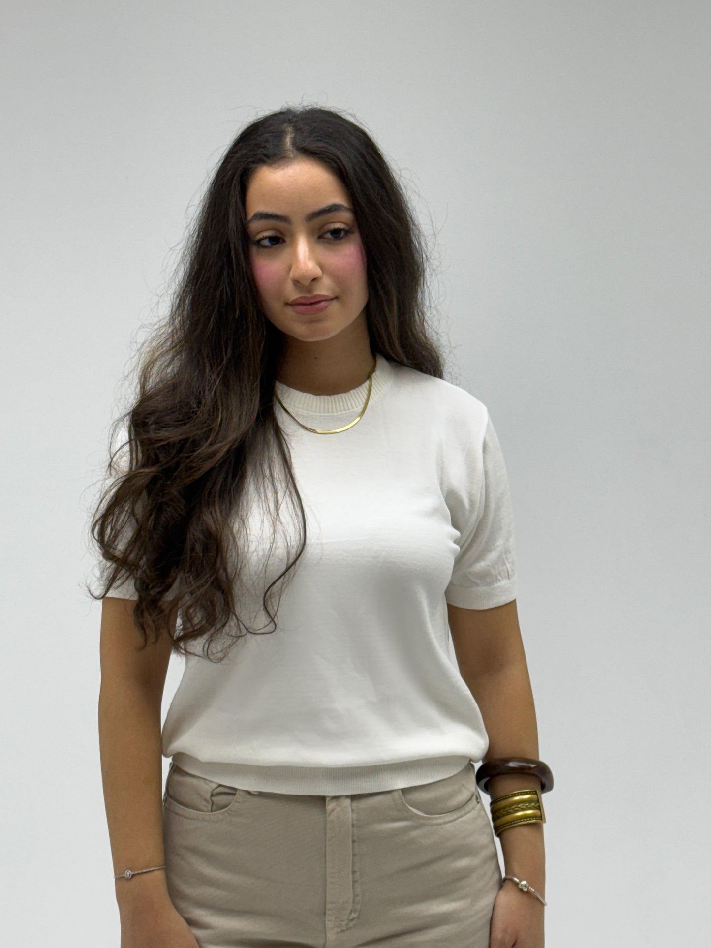 Woman Knit T-Shirt