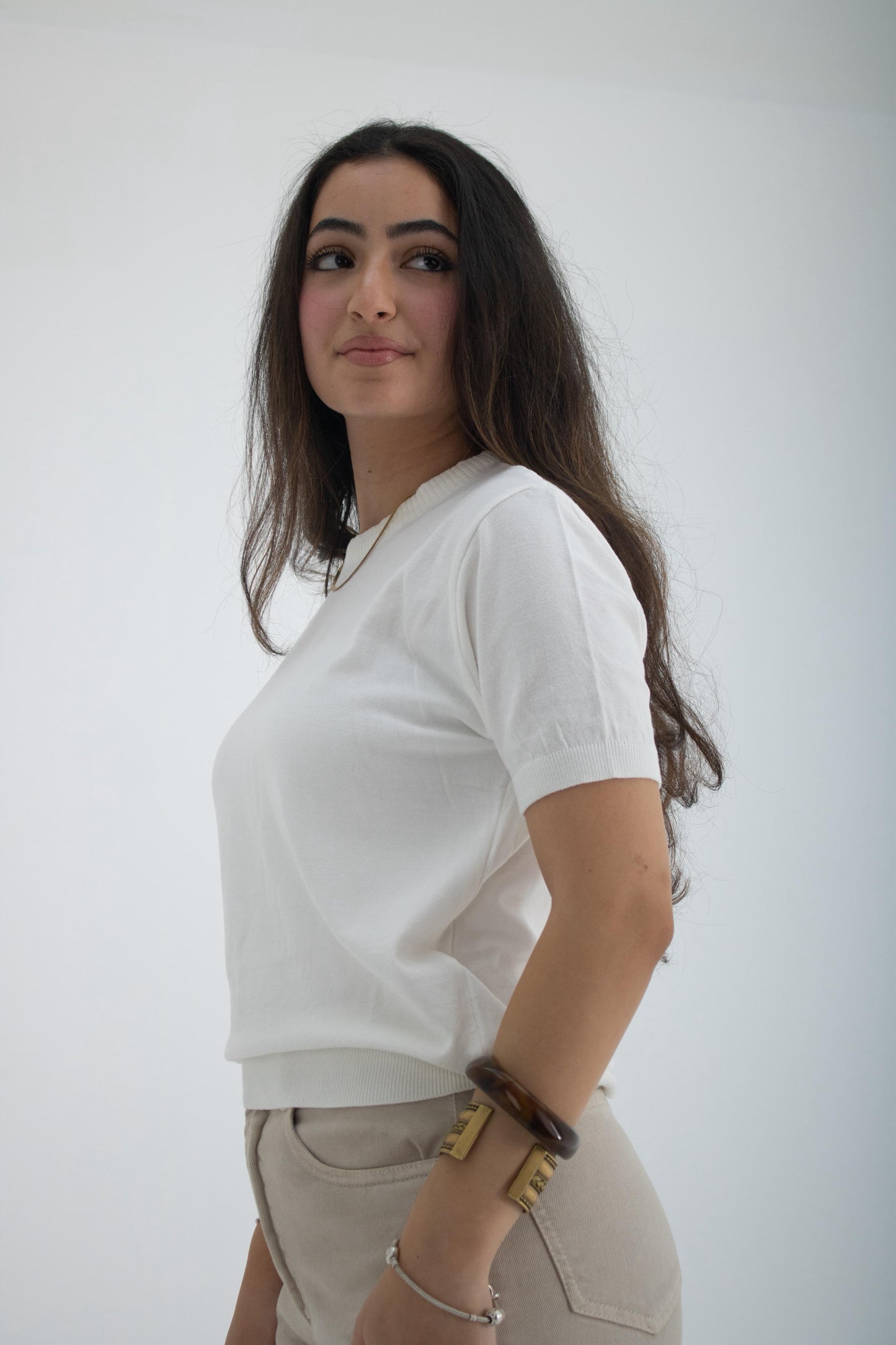 Woman Knit T-Shirt