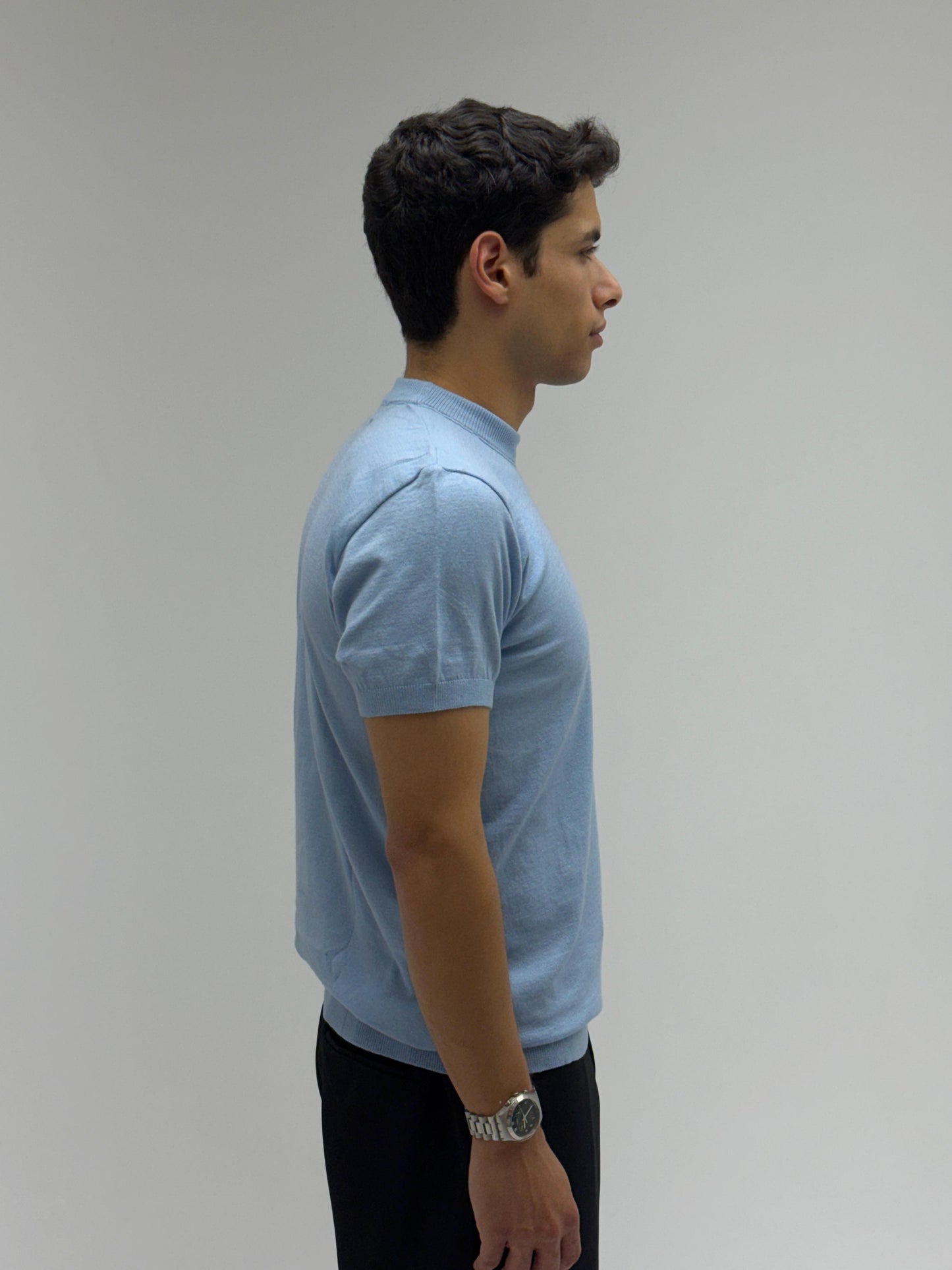 Men knit t-shirt
