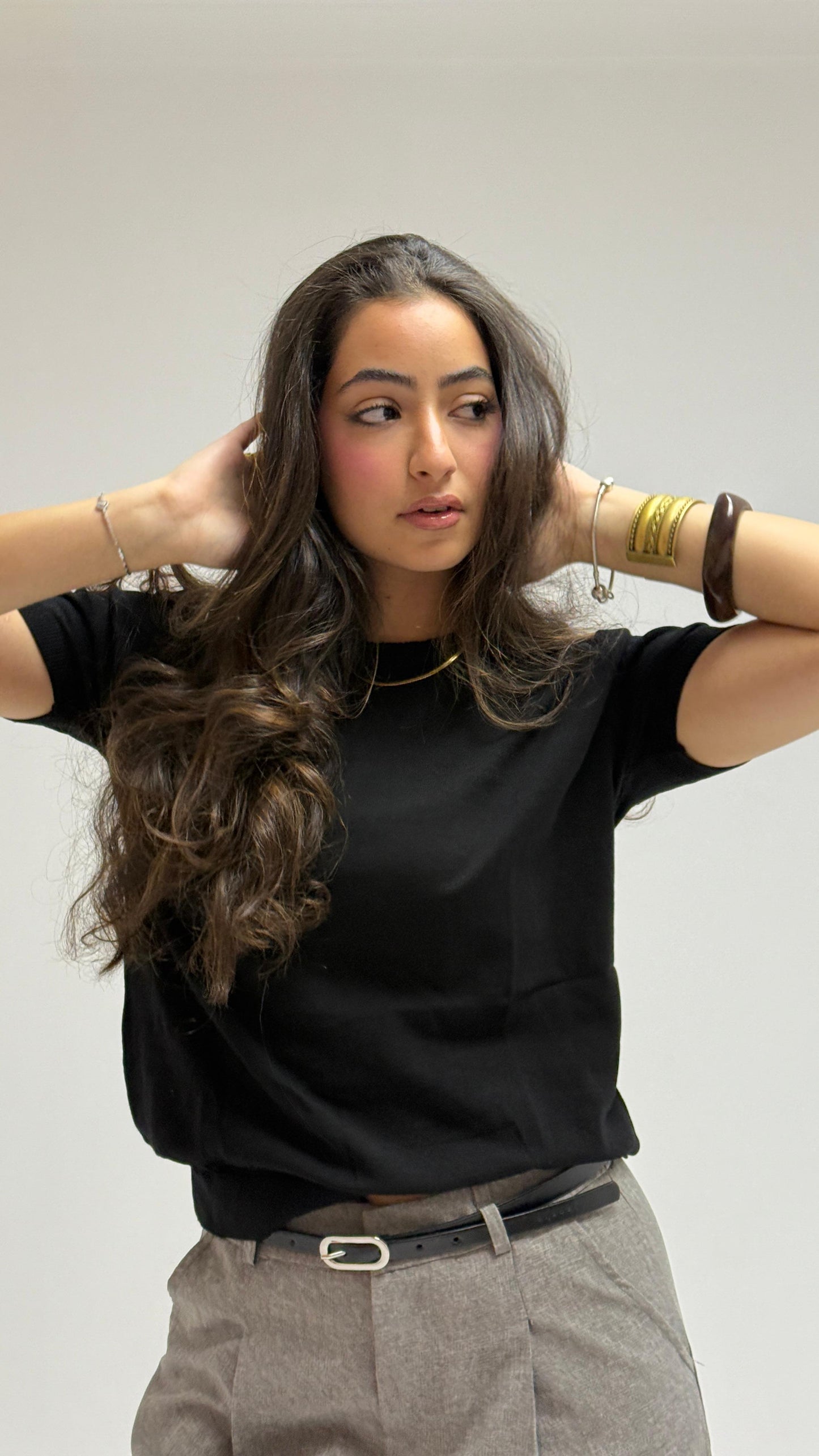 Woman Knit T-Shirt