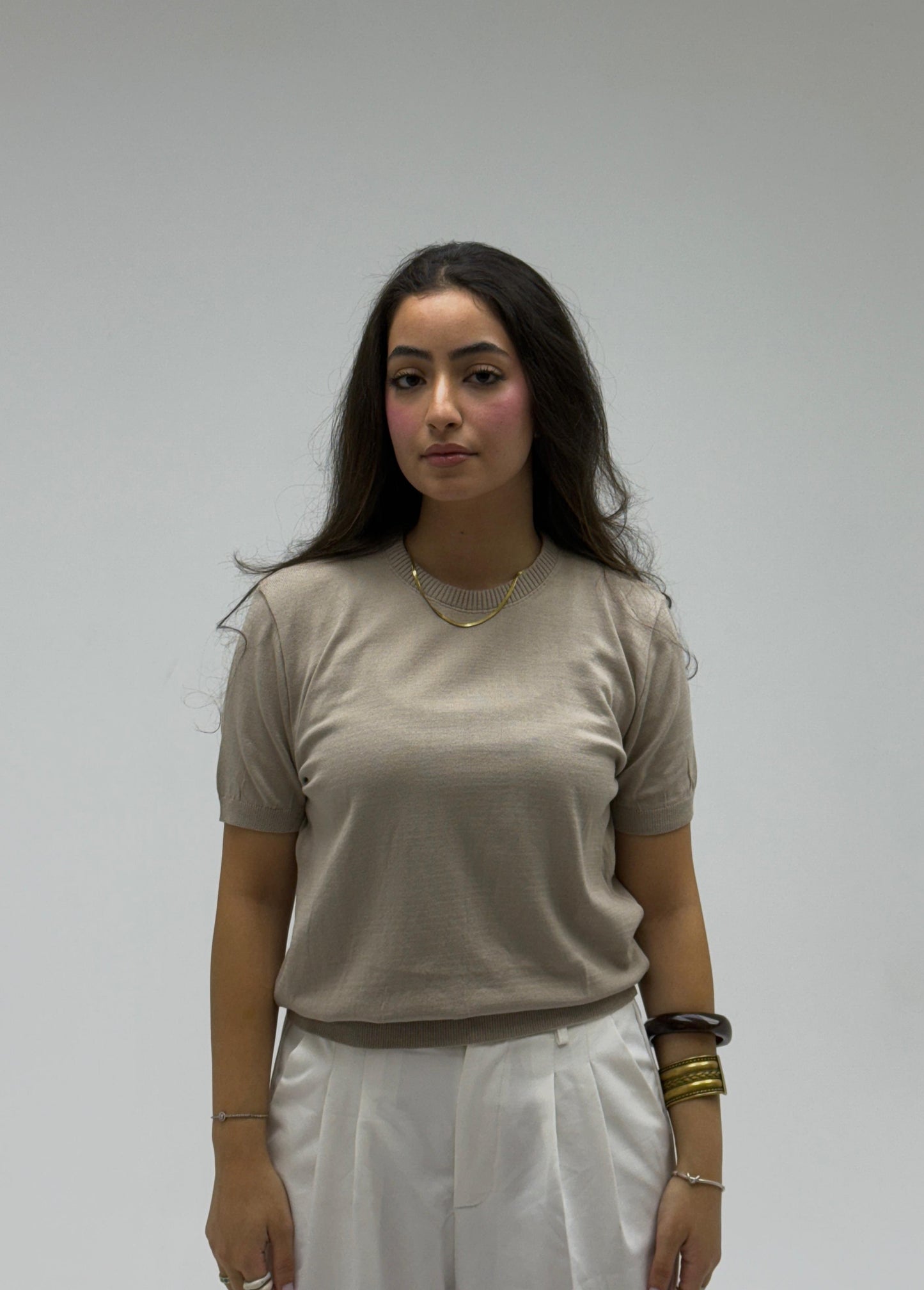 Woman Knit T-Shirt